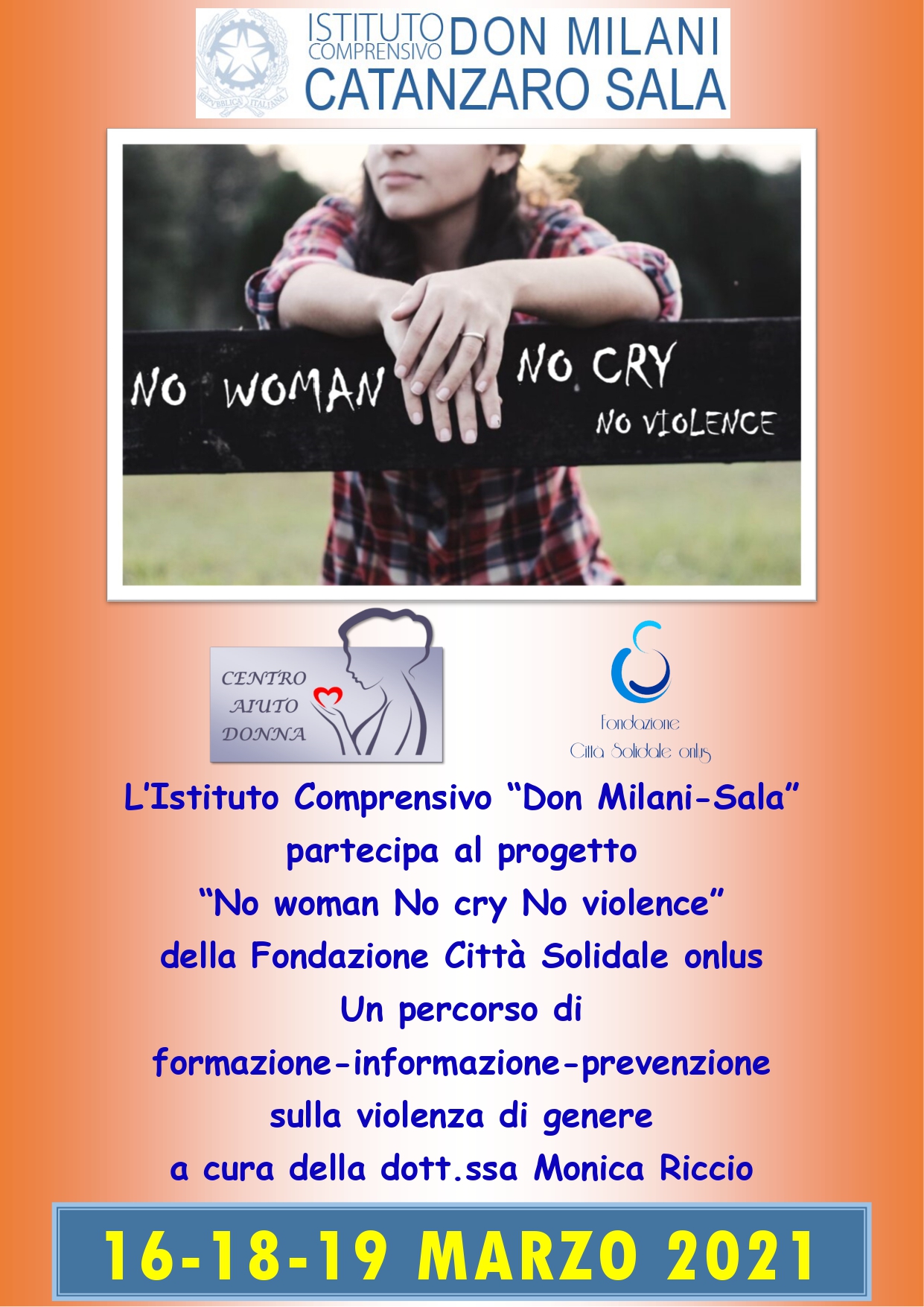 Locandina No woman No cry No violence 2 page 0001